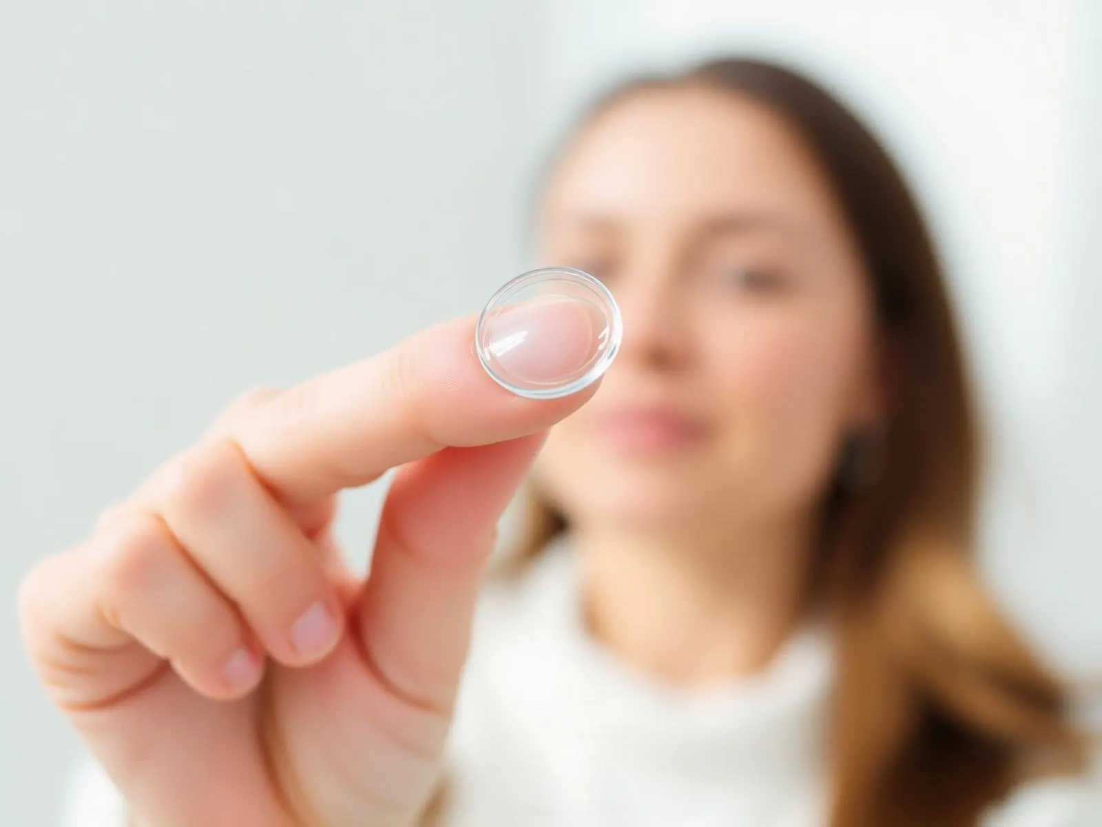 Essai et ajustement de verres de contact
